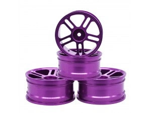 Radical 1/10 Aluminum Drift Wheels – 4pc Set, Level Up Your Ride!