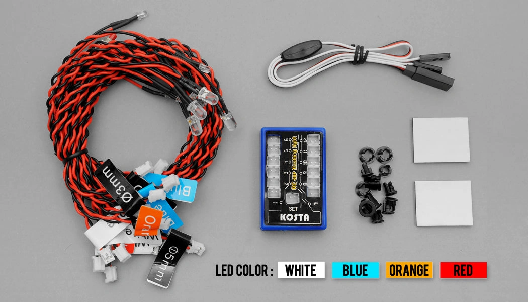 Glow Up RC Cars LED Light Kit 1/10 1/18 Scale